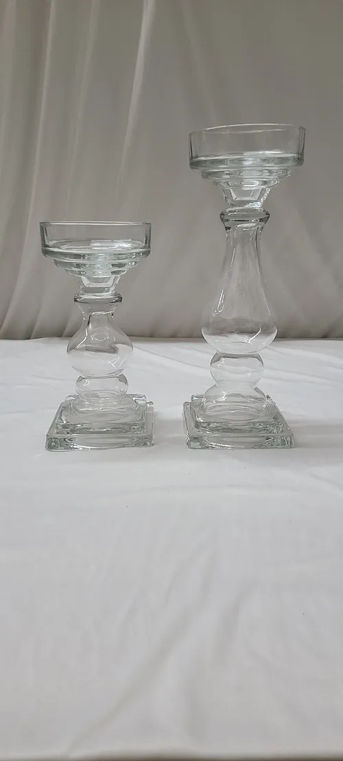 Curvy Bubble Pillar Holder