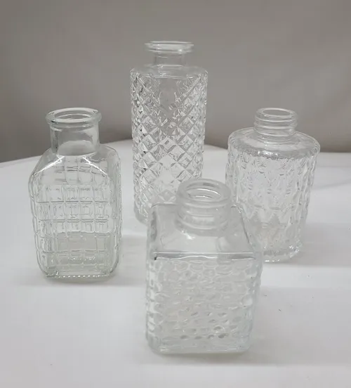 Assorted Textured Bud Vases