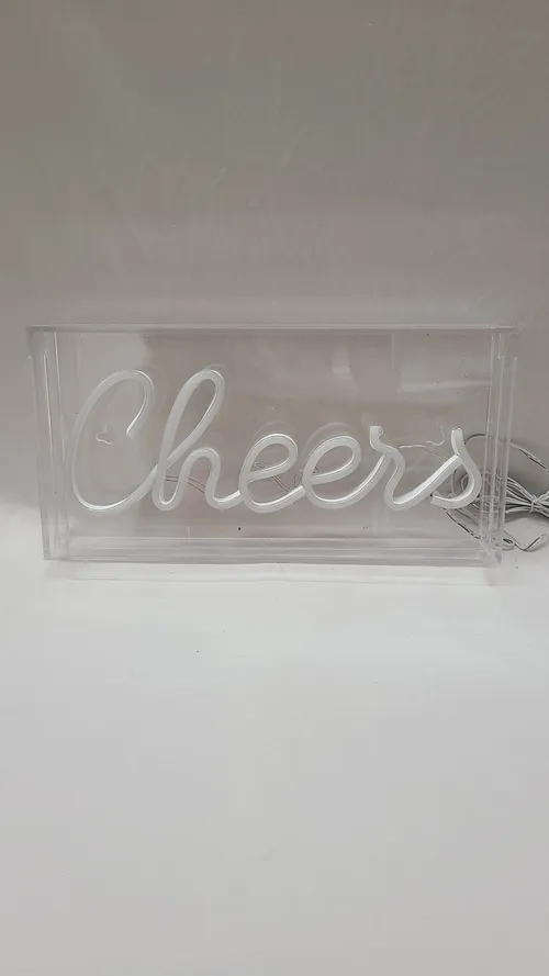 Neon Cheers Sign