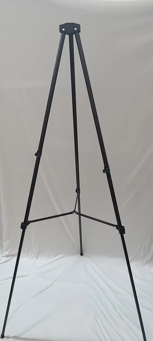 Black Adjustable Easel
