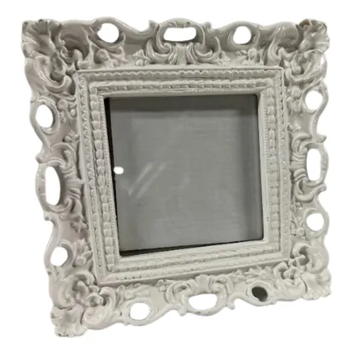 Detailed White Frame (Small) 4