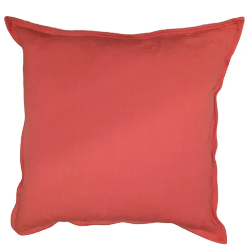 Deep Coral Pillow