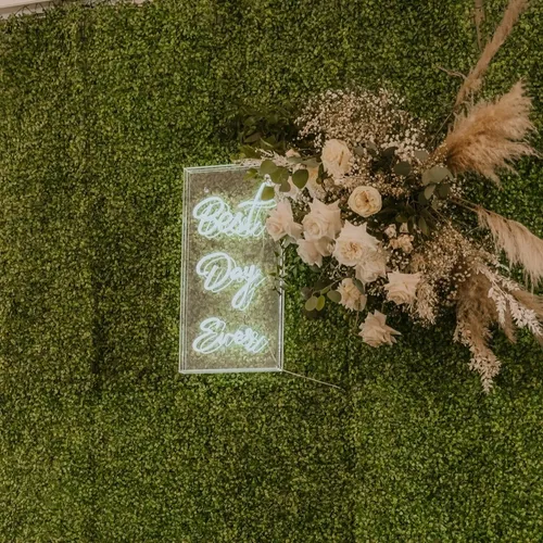 Large Neon Best Day Ever Sign