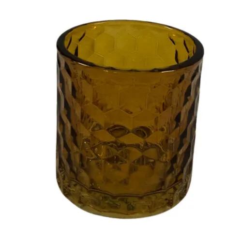 Honeycomb Amber Votive