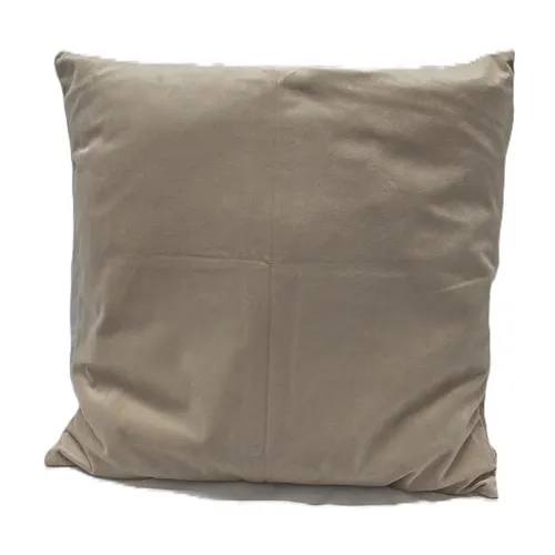Tan Velvet Pillow