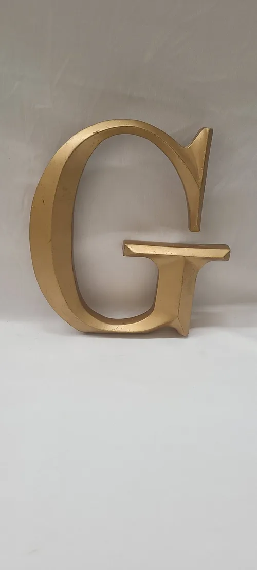 Gold Letter G