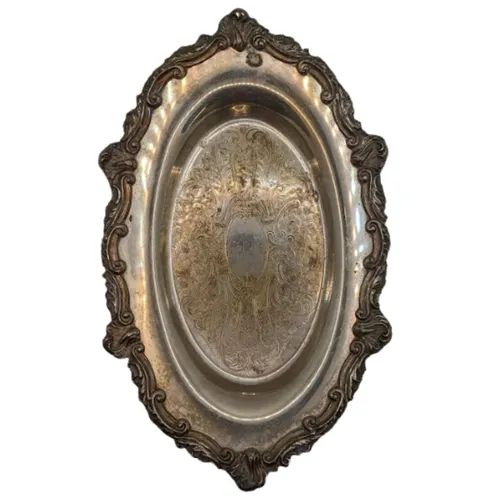 Ornate Oval Tray
