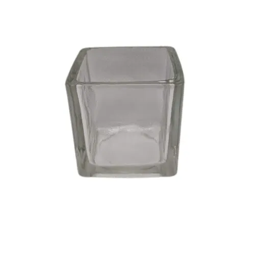 Clear Square Votive