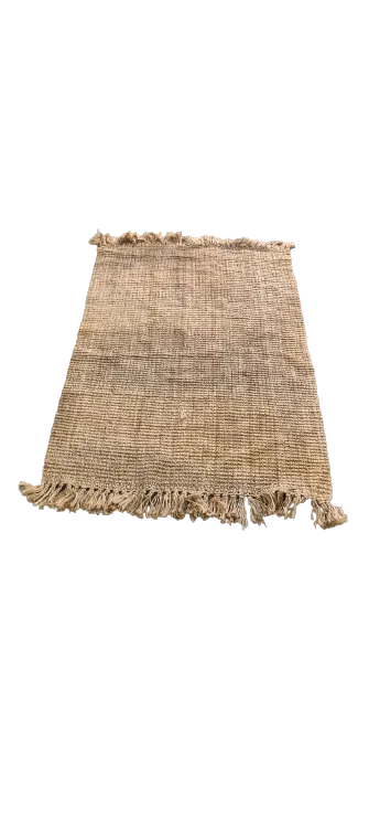 Tan Fringe Rug
