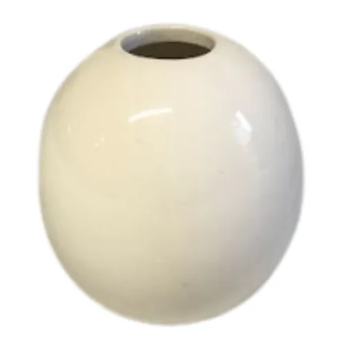 White Ceramic Bud Vase- Small