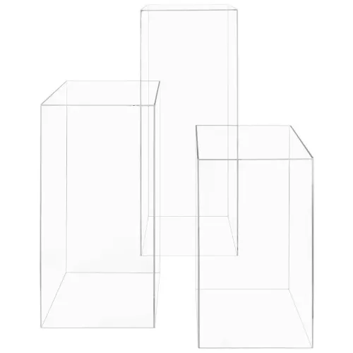 Acrylic Pillar Trios