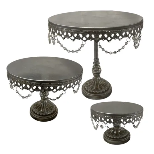 Silver Jewel Dessert Stand