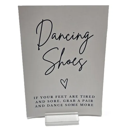 Basic Navy Blue Stock Dancing Show Sign