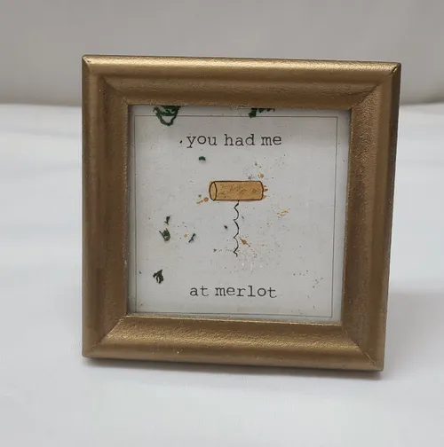 Mini Square Gold Frame 3