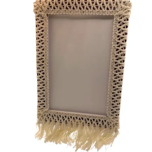 Boho Macromay Table Number Stand