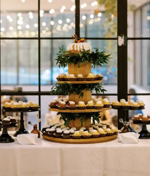 Giant Wood Tiered Dessert Stand