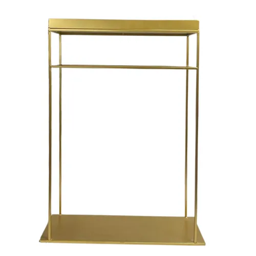 Gold Floral Stand