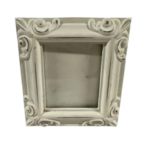 White Ornate Frame 2
