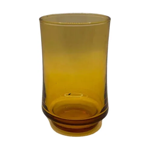 Amber Glass Votive