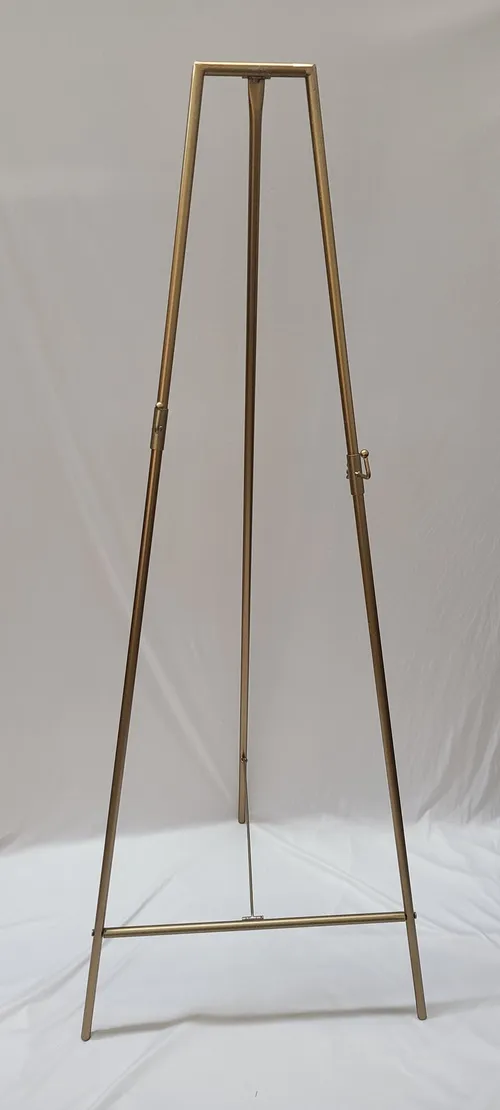 Gold Metal Easel