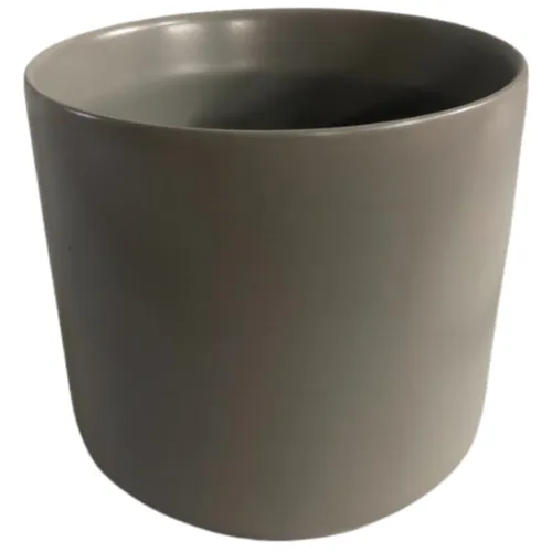 Gray Ceramic Pot Vase