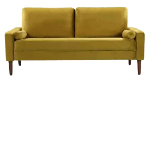 Yellow/Green Velvet Couch