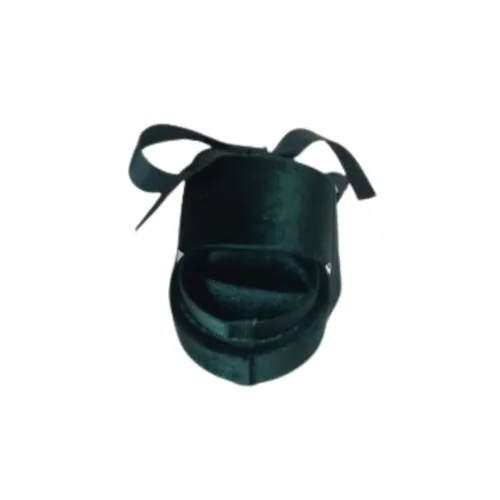 Green Velvet Ring Box