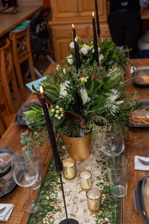 Modern Black Candlesticks