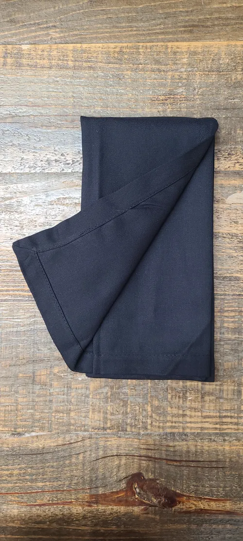 Black Napkin