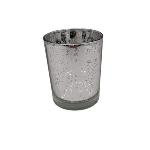 Small Silver Mercury Votive