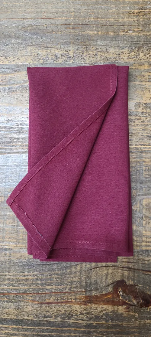 Maroon Napkin