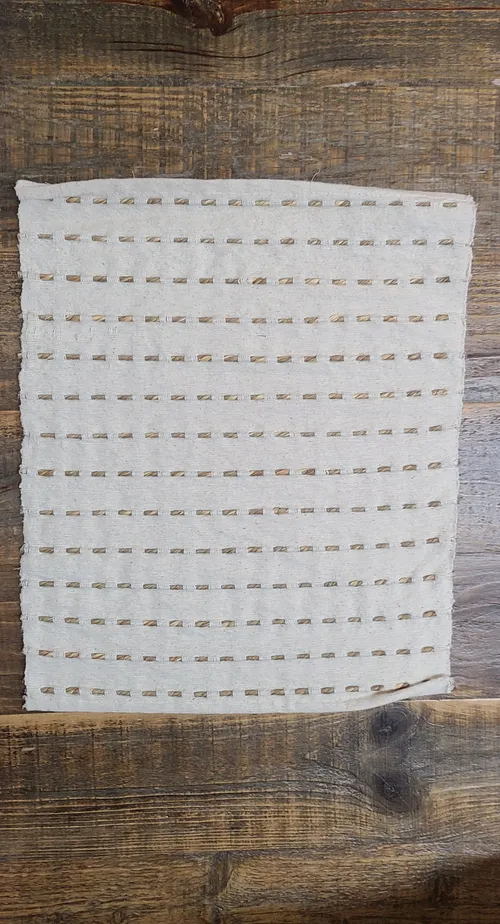 White & Wicker Placemat