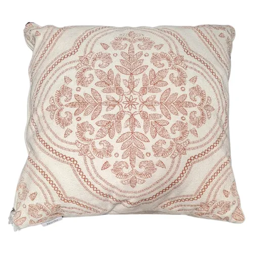 Patterned Linen Pillow