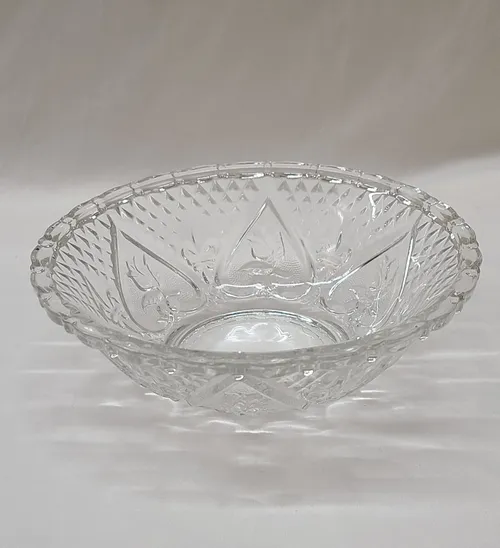 Crystal Rose Heart Bowl