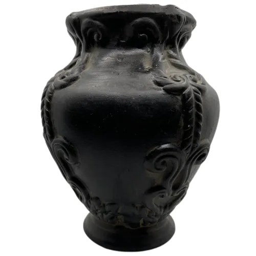 Vintage Black Vase