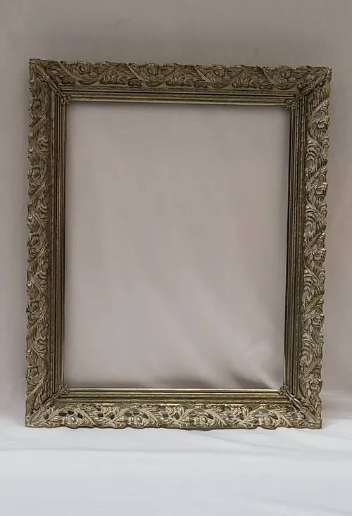 Gold Metal Ornate Frame without glass