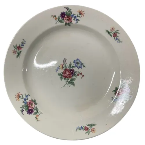 Modern Floral Dinner Plate