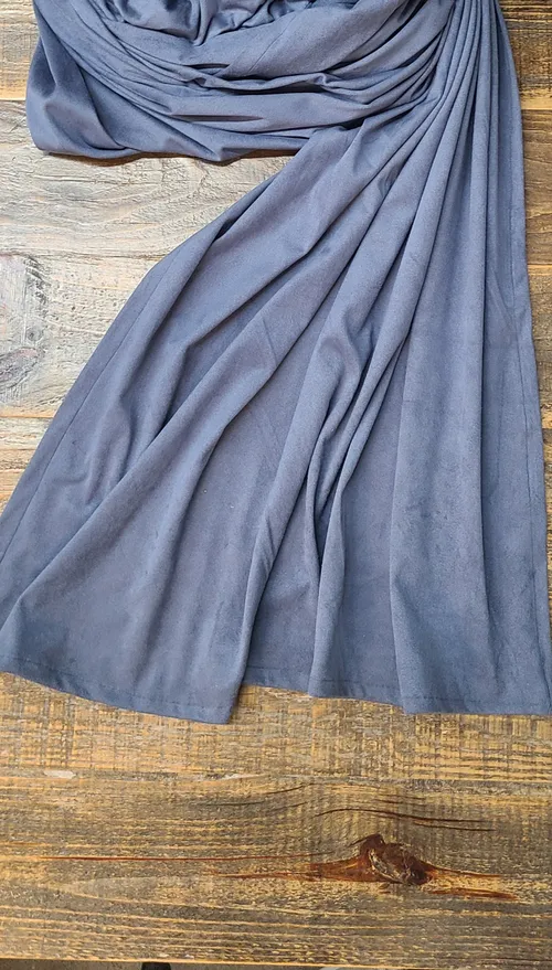 Blue Suede Table Runner