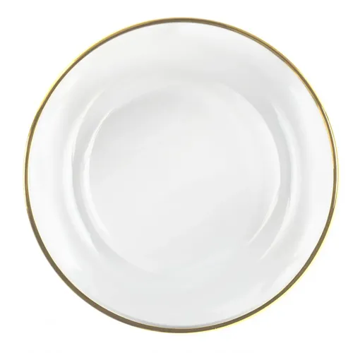 Clear & Gold Charger