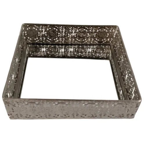 Square Mirror Tray