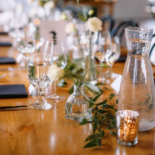 Medium Square Bottom Bud Vases