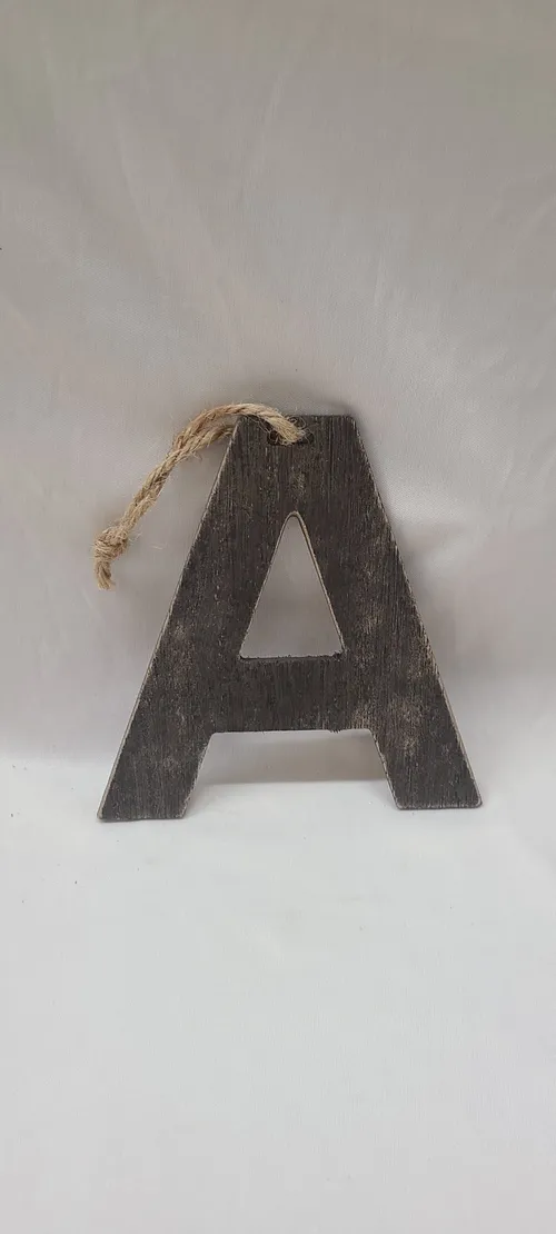 Wood Letter A