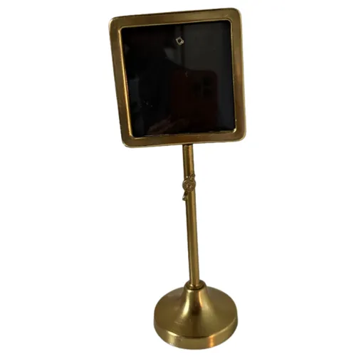 Gold Metal Table Stand