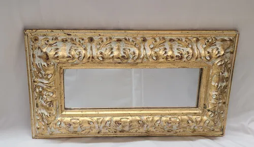 Rectangle Ornate Framed Mirror