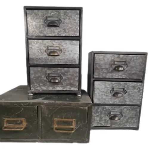 Assorted Metal File Cabinets