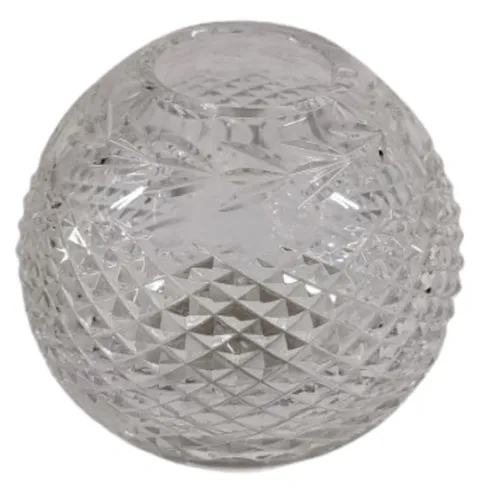 Crystal Globe Vase