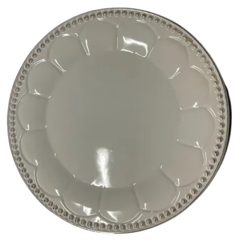 White Floral Rim Collection