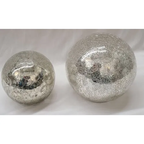 Silver Mercury Light Up Globe