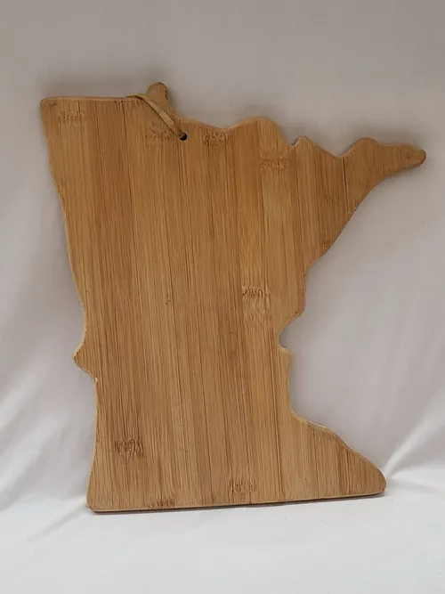 Minnesota Shaped Cutting Board