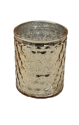 Gold Textured Votive